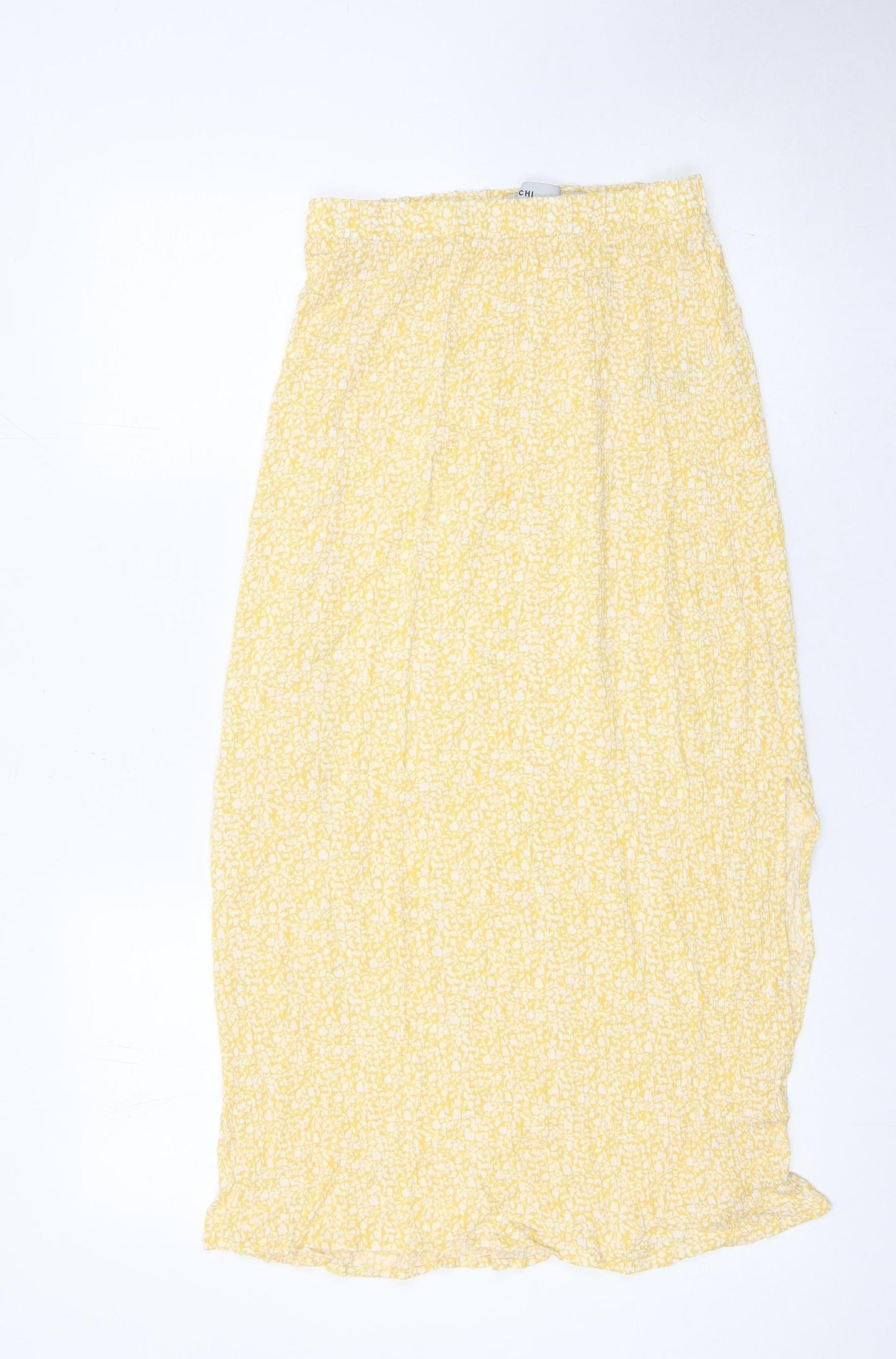 Womens UK Size XS ICHI Straight & Pencil Chiffon Skirt