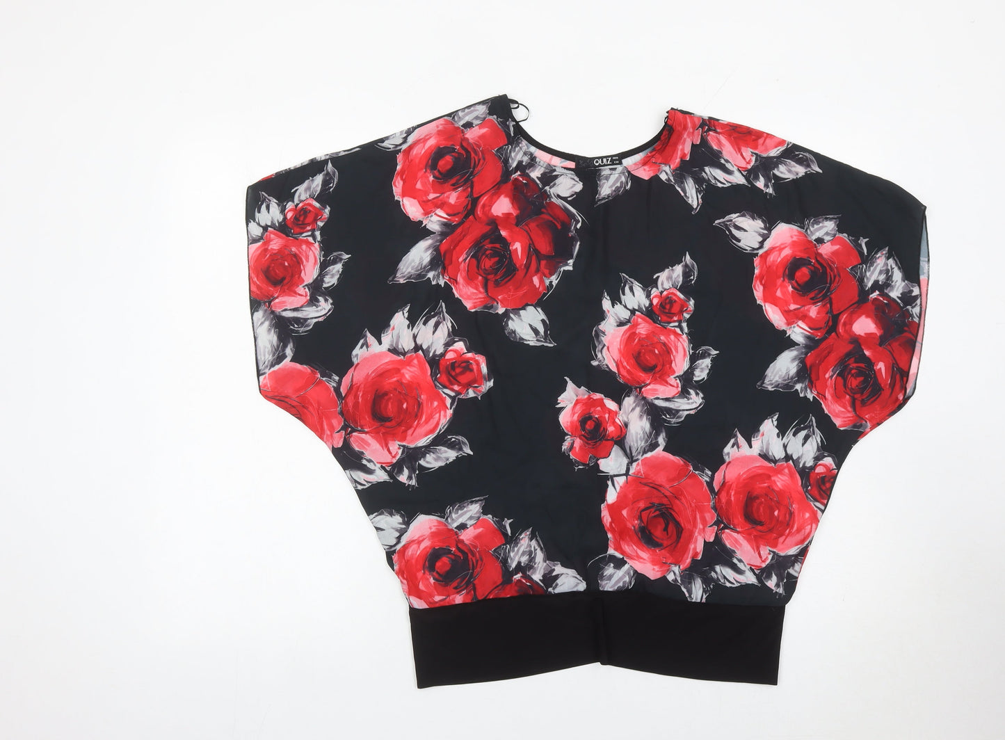 Quiz Women’s Multicoloured Floral Tunic Blouse Size 12
