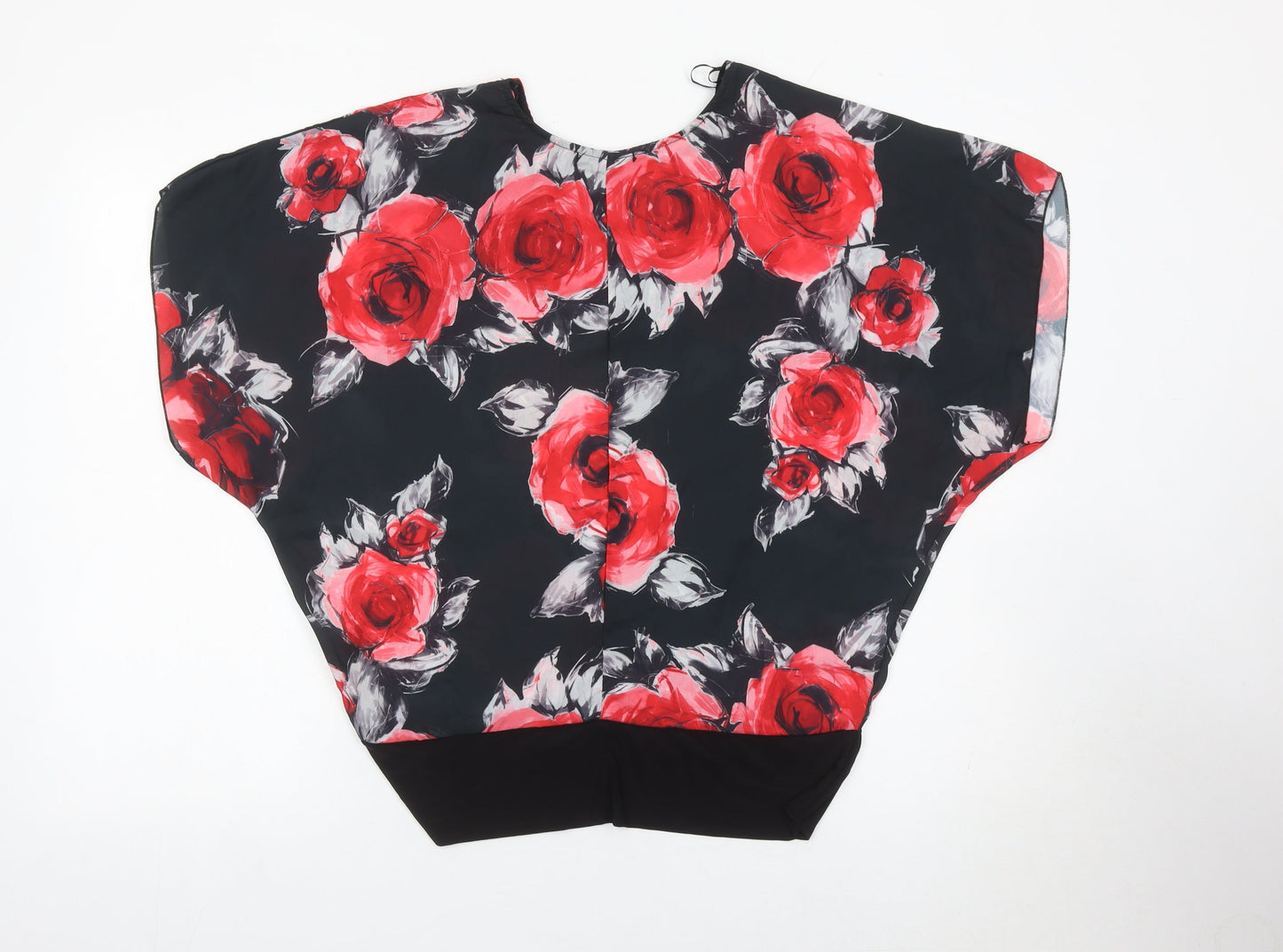 Quiz Women’s Multicoloured Floral Tunic Blouse Size 12