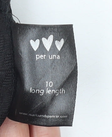 Marks and Spencer Women’s Black A-Line Long Skirt Size 10