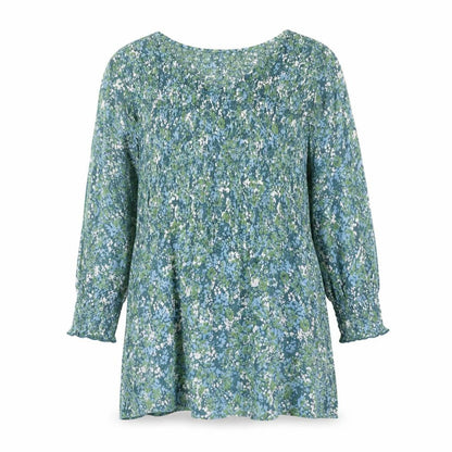 Cerulean Women’s Multicoloured Floral Tunic Blouse Size 10
