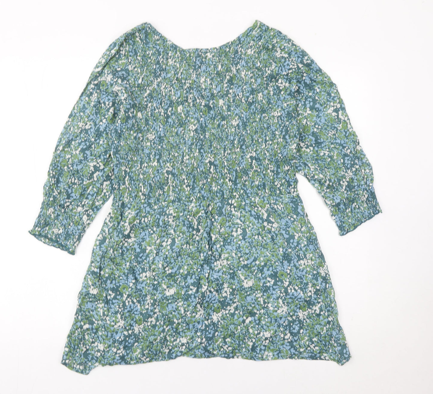 Cerulean Women’s Multicoloured Floral Tunic Blouse Size 10