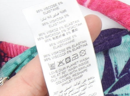 Debenhams Women’s Multicoloured Floral Slip Dress Size 10