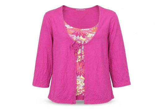 Womens UK Size 12 Marks and Spencer Pink Tunic Blouse