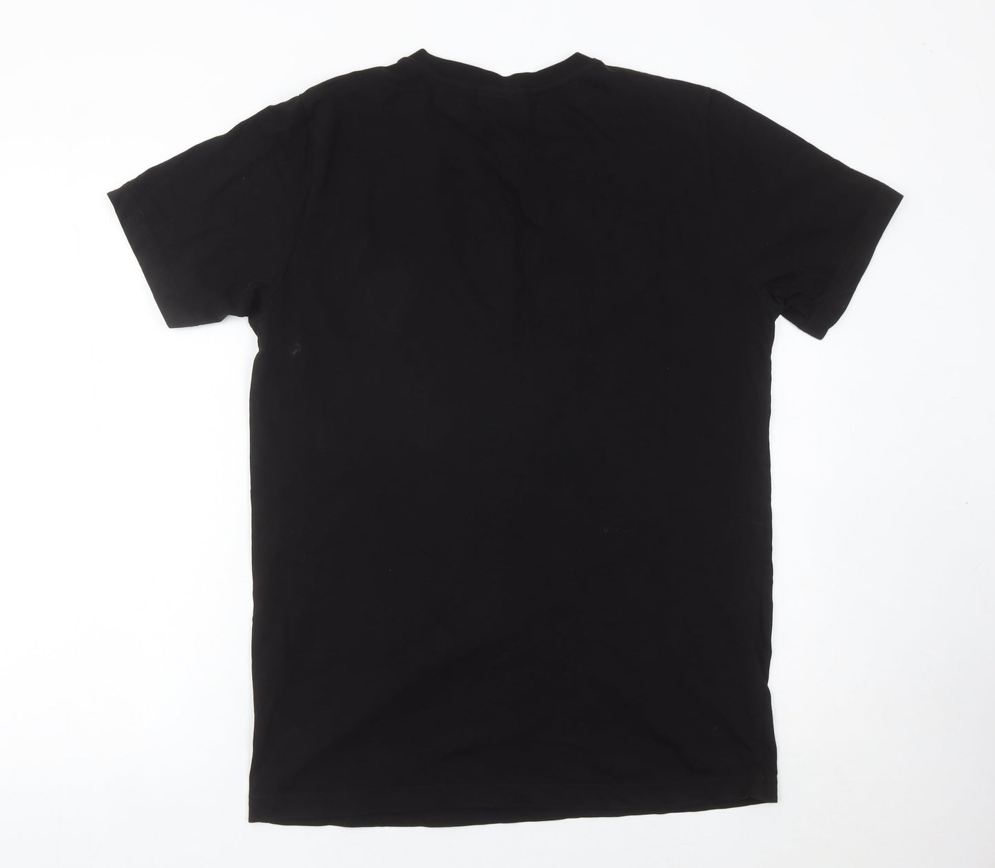 Nicce Men's Black Graphic Logo T-Shirt Size S Casual Crew Neck