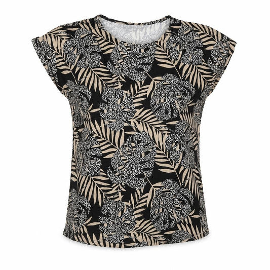 Womens UK Size 12 Bonmarché Black Basic T-Shirt