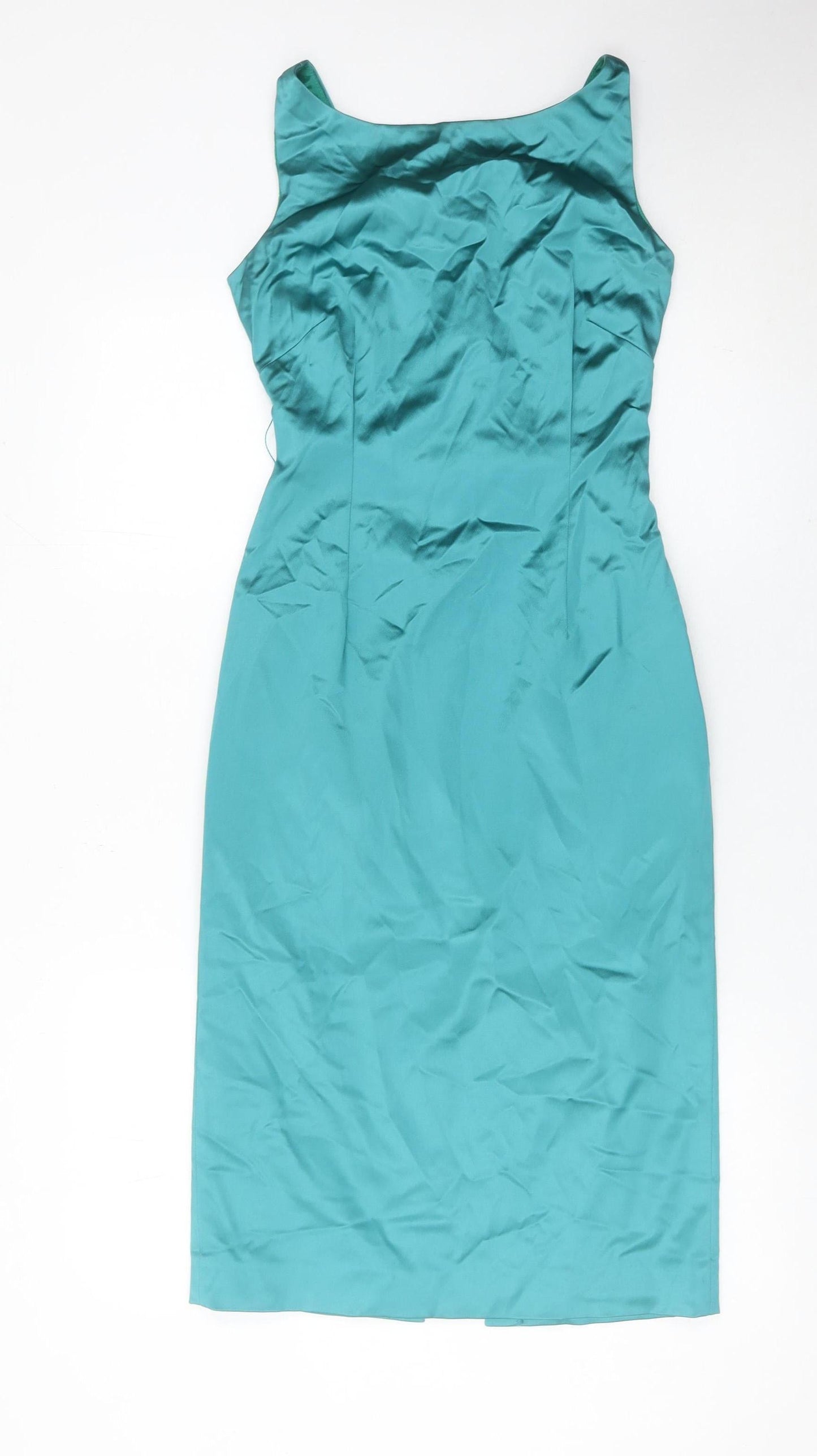 Coast Women’s Green Size 8 Sheath Cocktail Party Dress