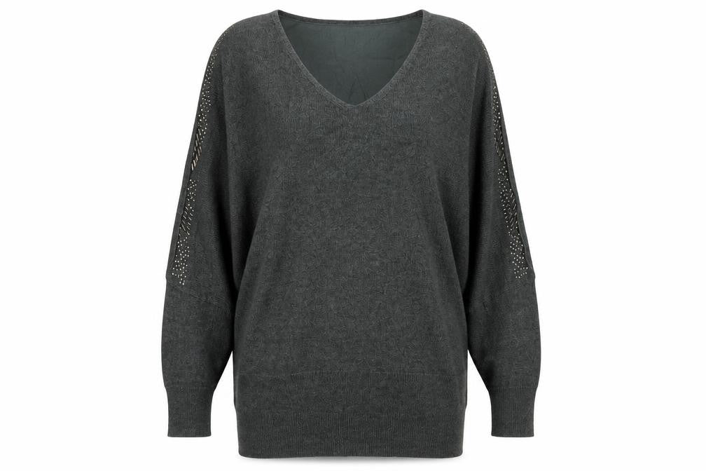 Womens UK Size 12 NEXT Green Pullover Jumper