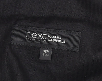 Next Men’s Grey Wool Blend Dress Pants 32R Formal Trousers