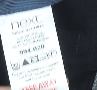 Next Men’s Grey Wool Blend Dress Pants 32R Formal Trousers