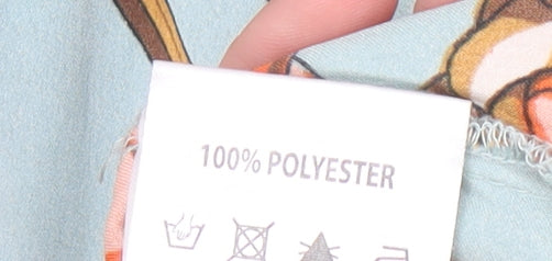 AX Paris Women’s Multicoloured Wrap Dress Size 12 Hi-Low V-Neck