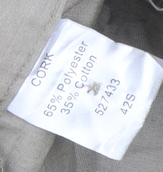 Headland Casuals Men’s Beige Cargo Trousers 42S Cotton Blend