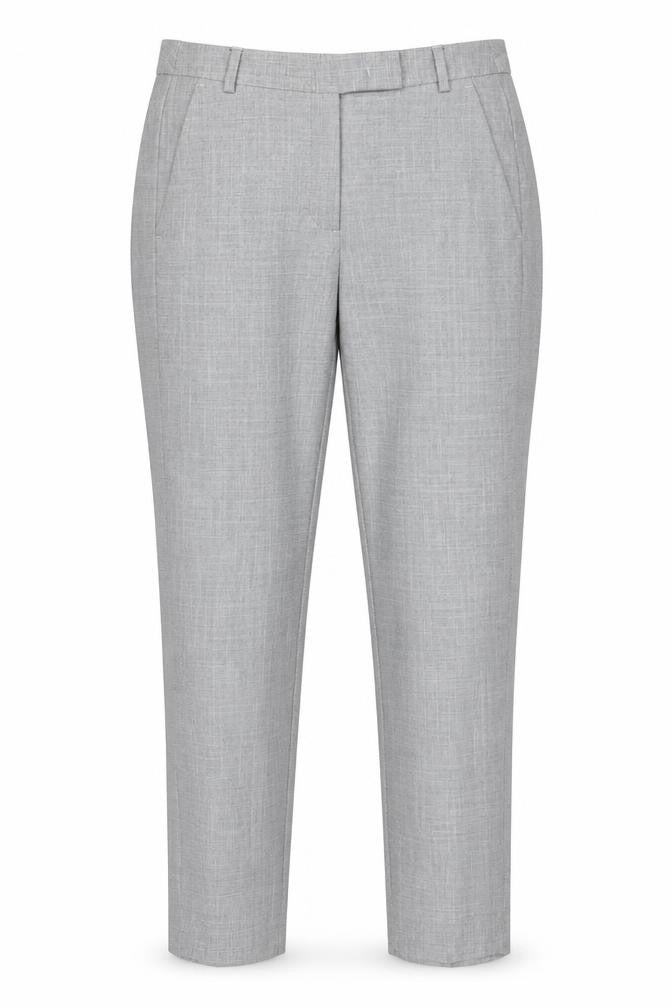 Womens UK Size 8 Marks and Spencer Regular Fit Dress Pants Grey Trousers