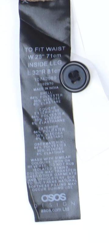 ASOS Design Women’s Brown Cargo Trousers Size 10 Regular 28W 32L