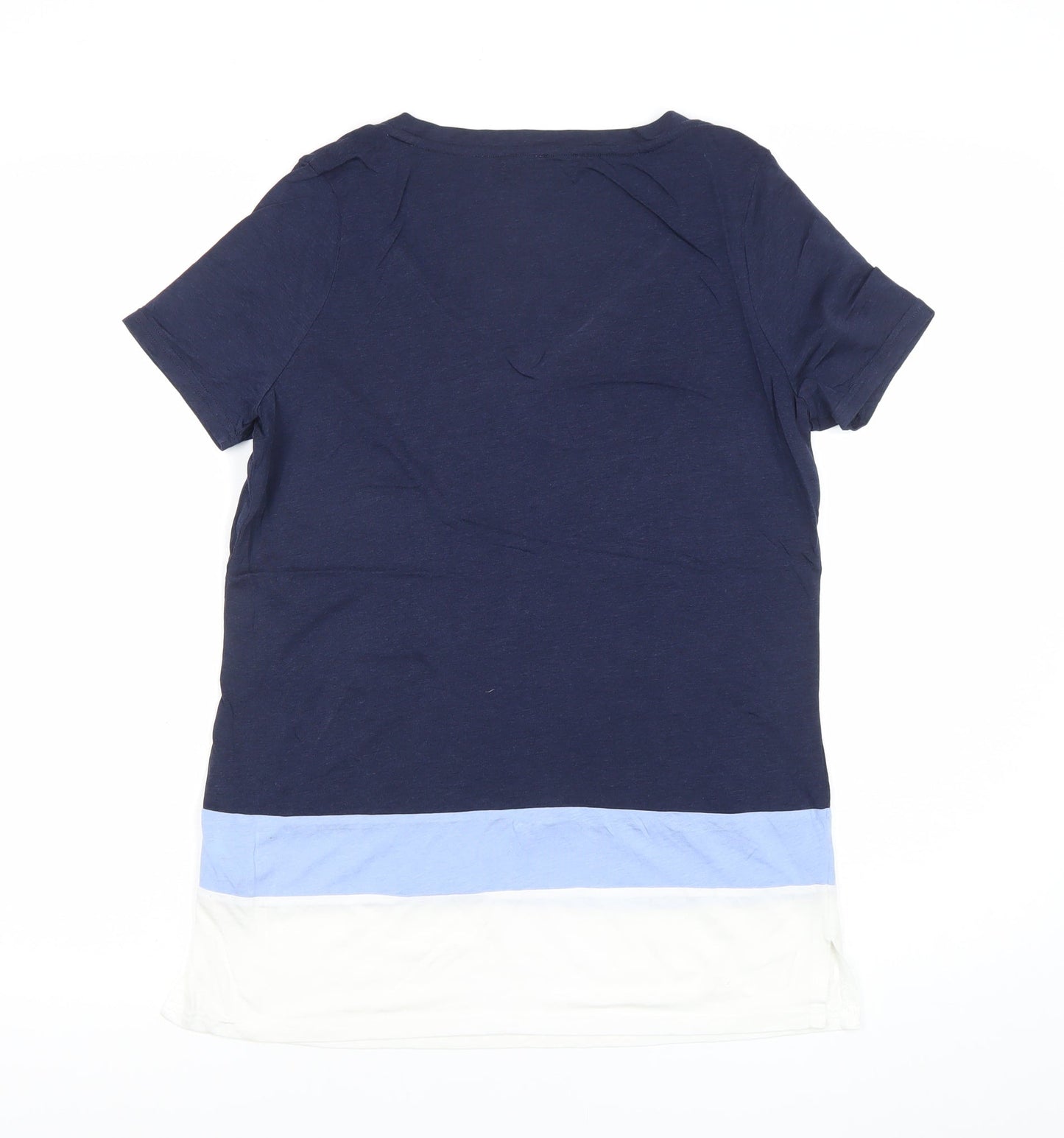 Womens UK Size 10 NEXT Multicoloured Basic T-Shirt