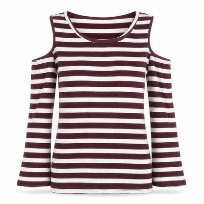 Womens UK Size 8 Pull&Bear Brown Basic T-Shirt