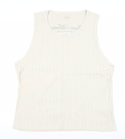 Mens UK Size 3XL ASOS Beige  T-Shirt