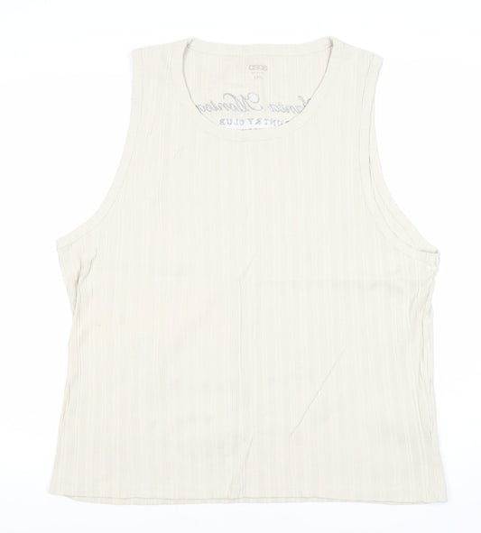 Mens UK Size 3XL ASOS Beige  T-Shirt