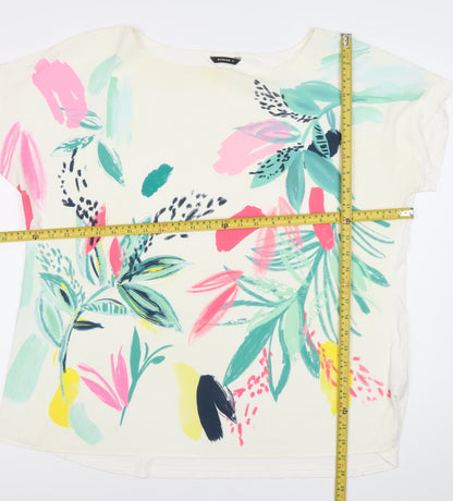 Womens UK Size 20 Roman Multicoloured Tunic Blouse