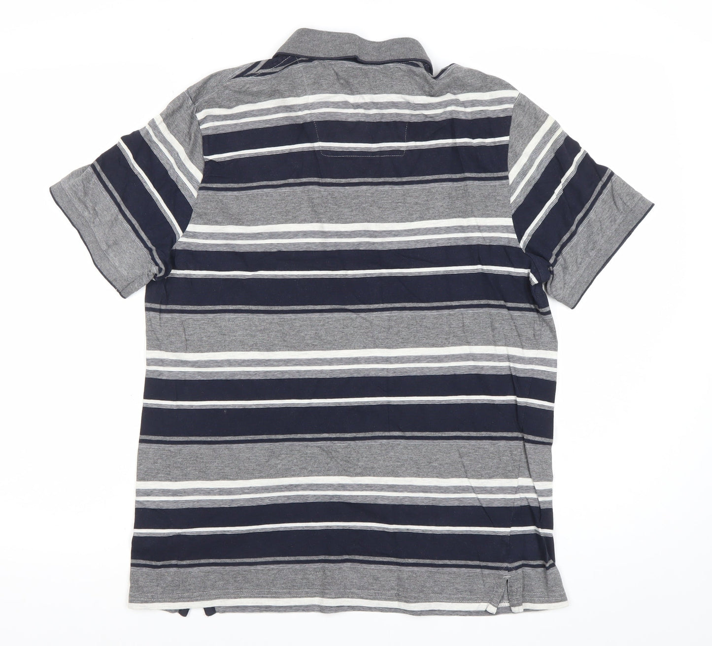 Mens UK Size M Atlantic Bay Cotton Blend Polo Shirt