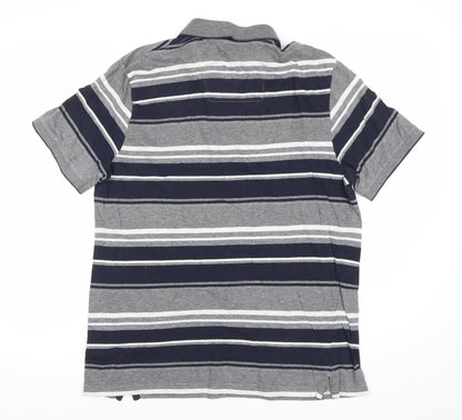 Mens UK Size M Atlantic Bay Cotton Blend Polo Shirt