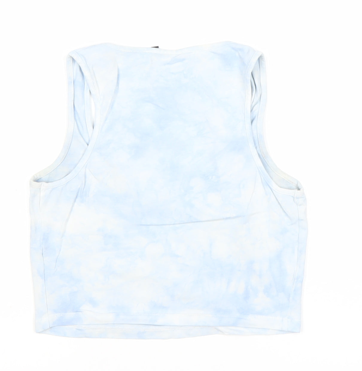 Womens UK Size 12 ASOS Blue Cropped Tank