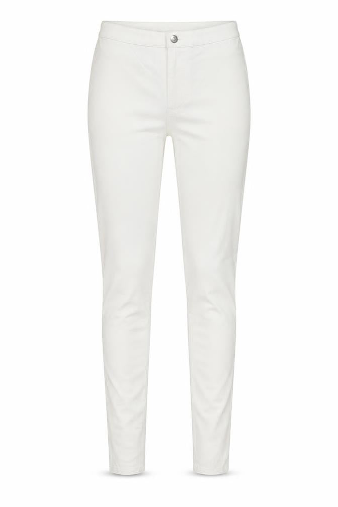 Womens UK Size 14 Denim Co. Slim Fit Skinny White Jeans