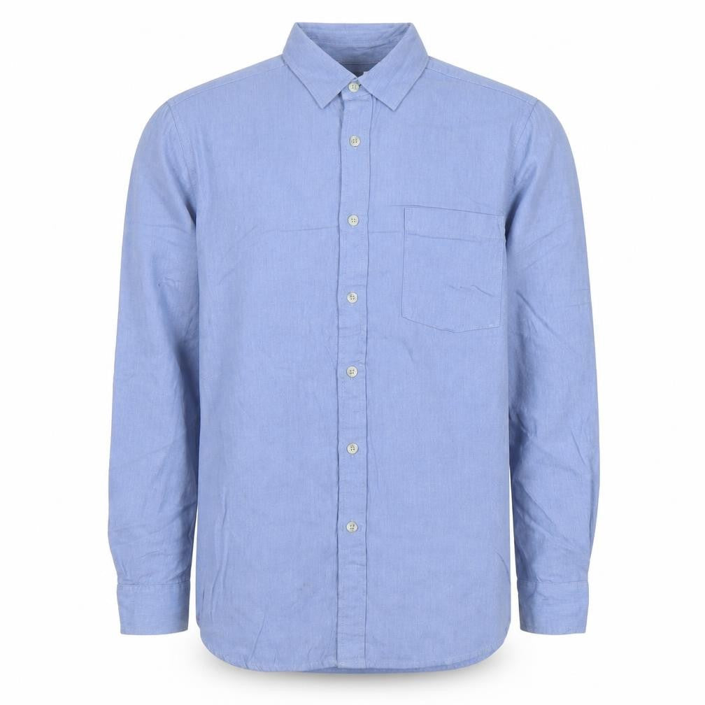 Mens UK Collar Size S Topman Smart Blue  Dress Shirt