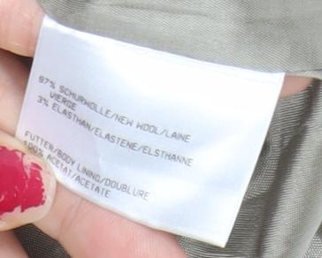 Basler Women Grey Plaid Wool Pencil Skirt Size 12 Knee Length