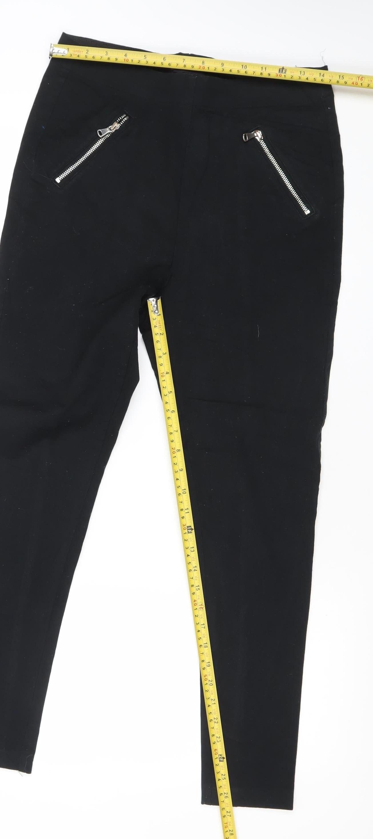 Womens UK Size 10 Marks and Spencer Slim Fit Skinny Black Jeans