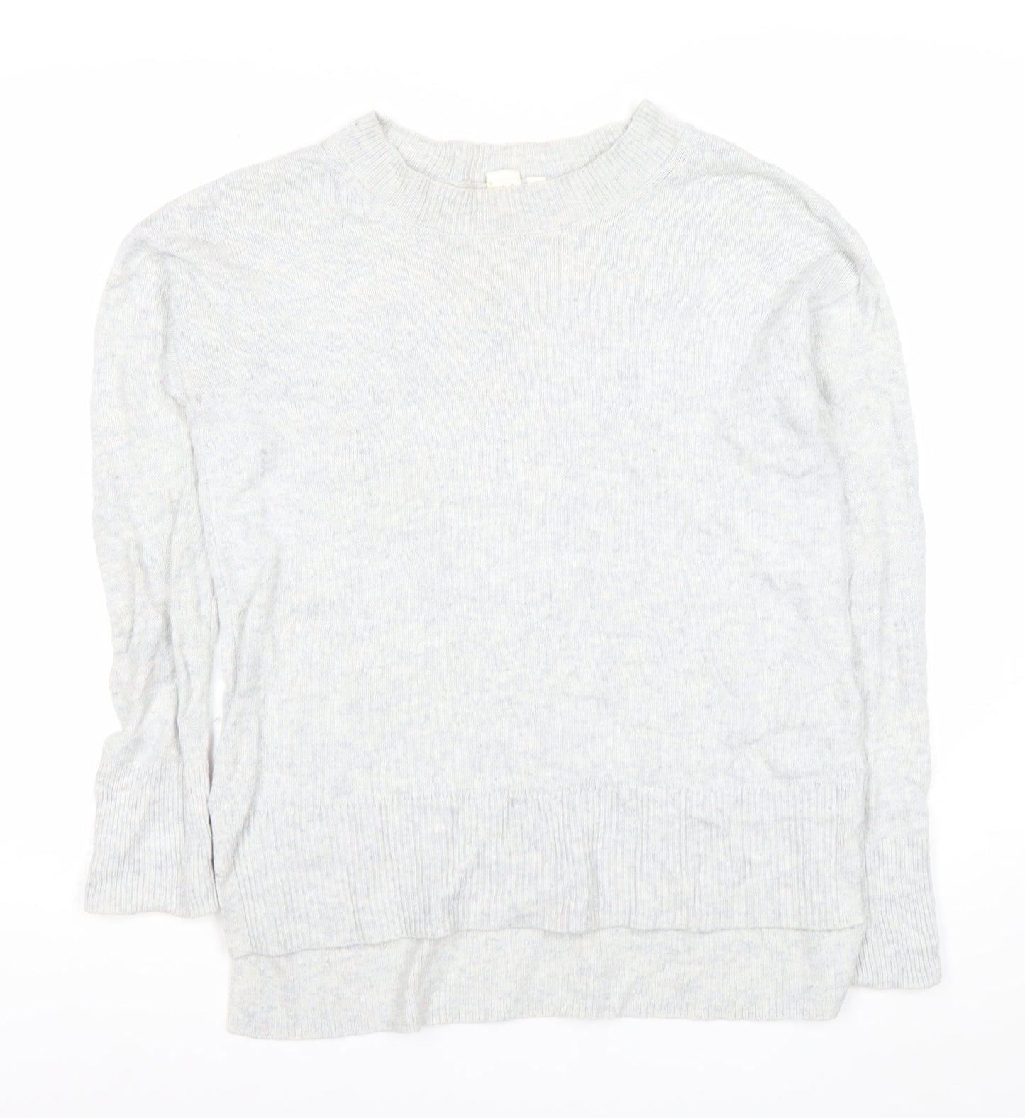 GAP Women’s Grey Wool Cotton Blend XS Pullover Jumper