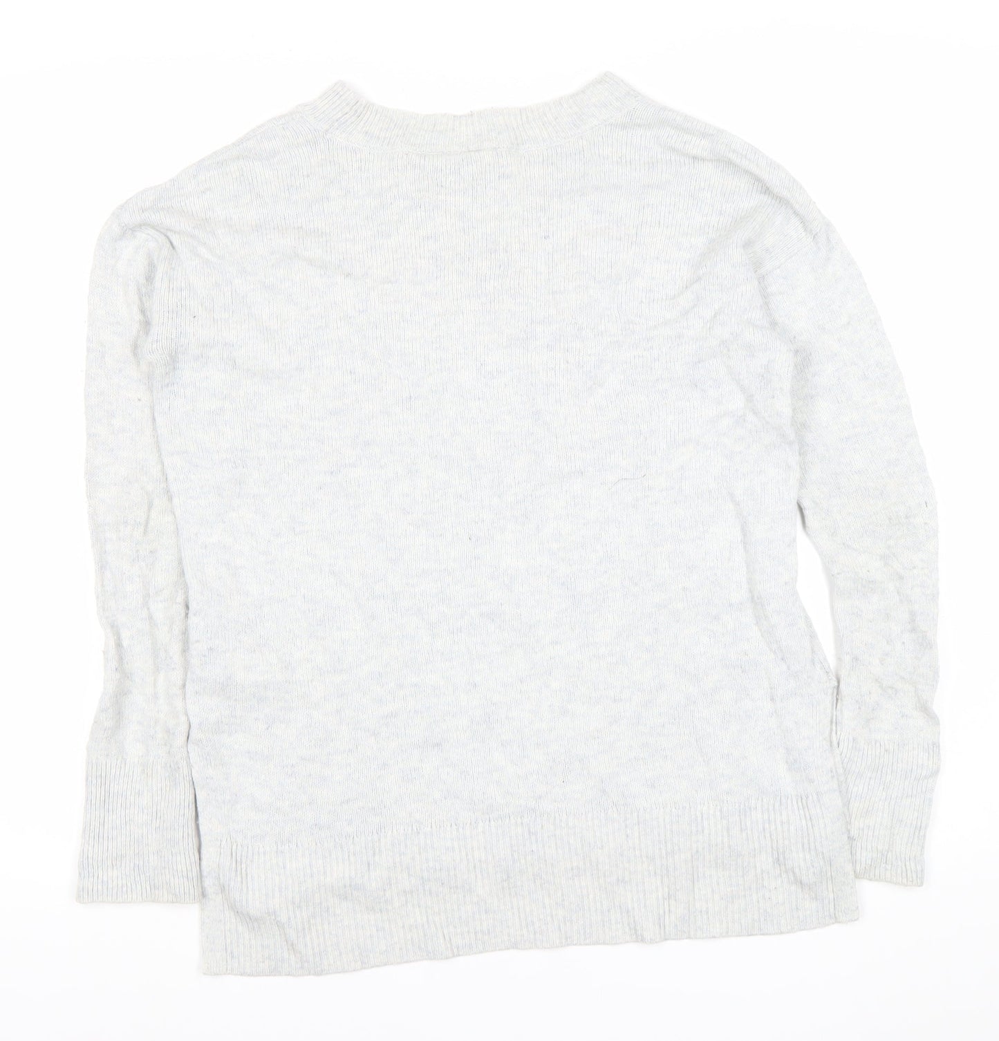 GAP Women’s Grey Wool Cotton Blend XS Pullover Jumper