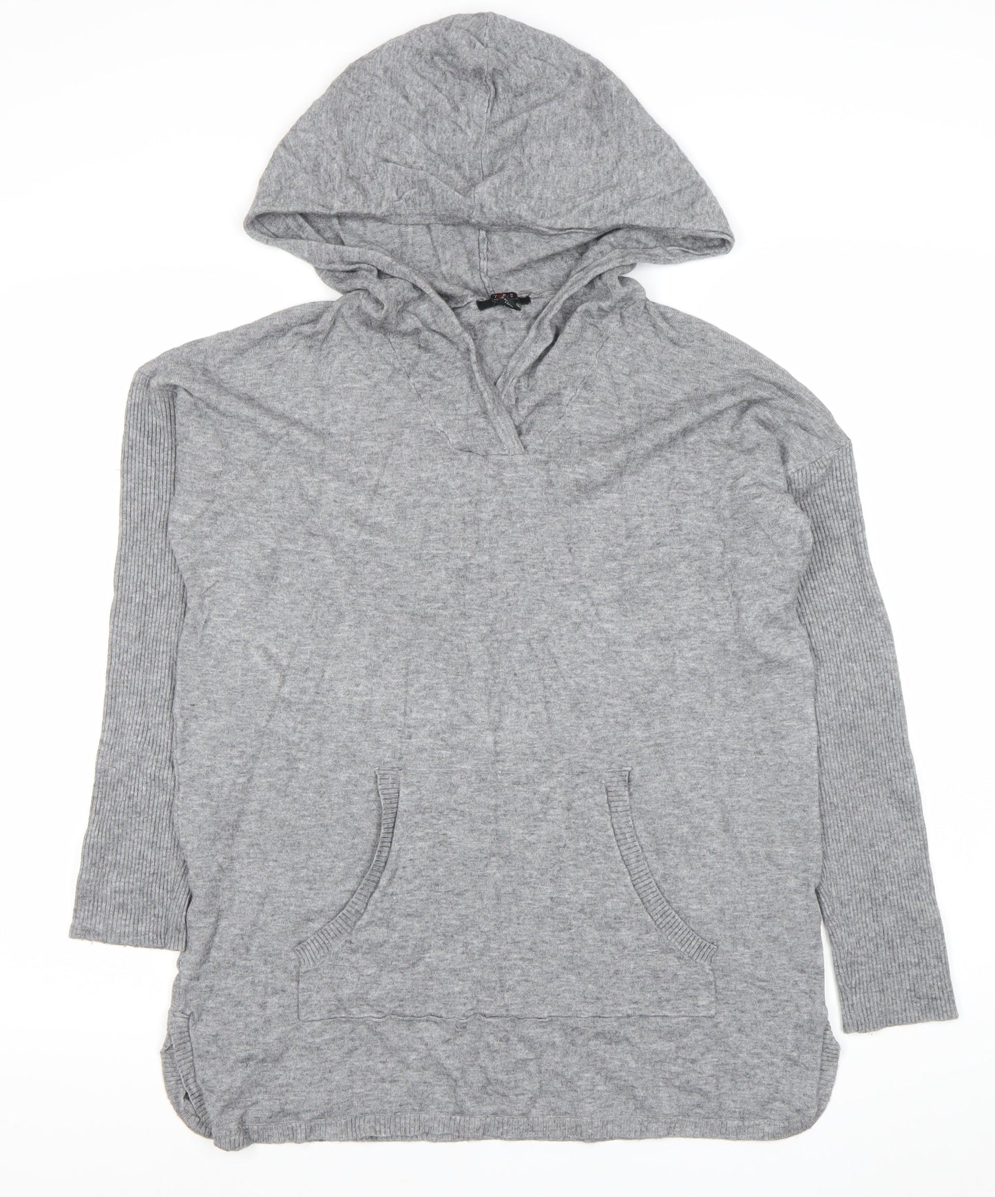 Womens UK Size M Cyrus Grey Tunic Jumper