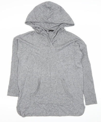 Womens UK Size M Cyrus Grey Tunic Jumper