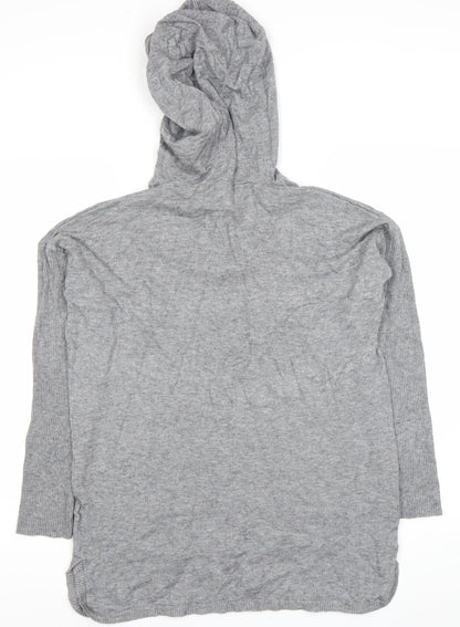 Womens UK Size M Cyrus Grey Tunic Jumper