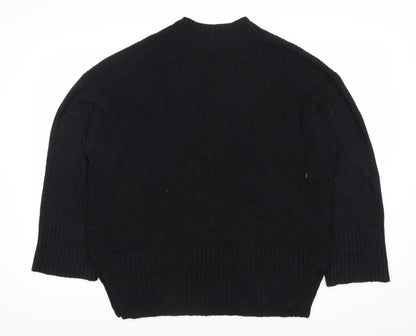 Womens UK Size S Topshop Black Pullover Jumper