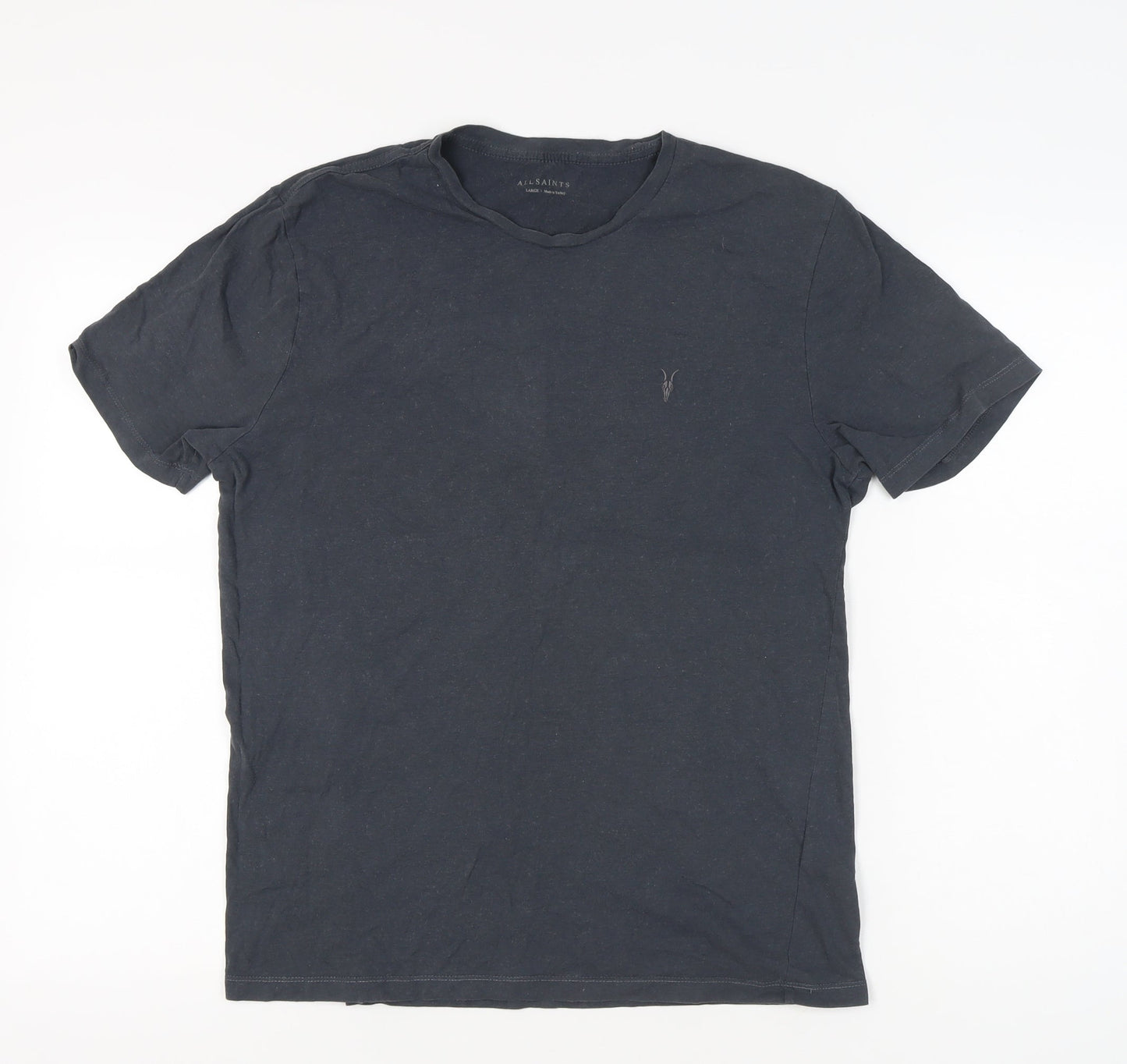 Mens UK Size L AllSaints Black  T-Shirt