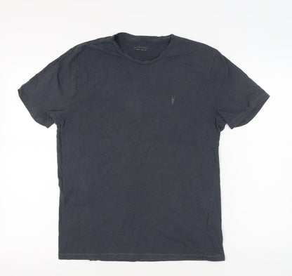 Mens UK Size L AllSaints Black  T-Shirt