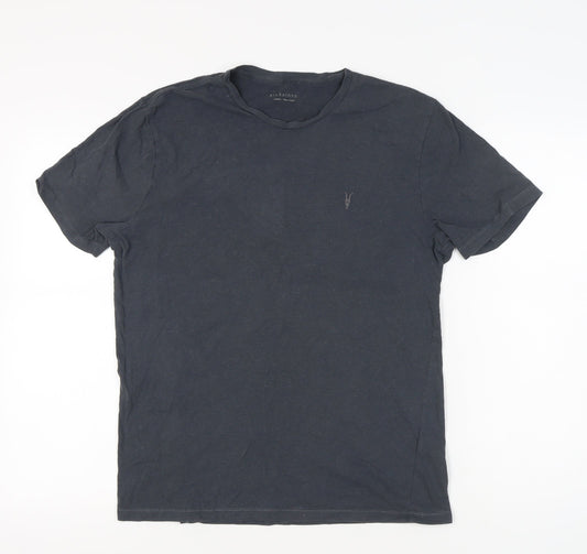 Mens UK Size L AllSaints Black  T-Shirt