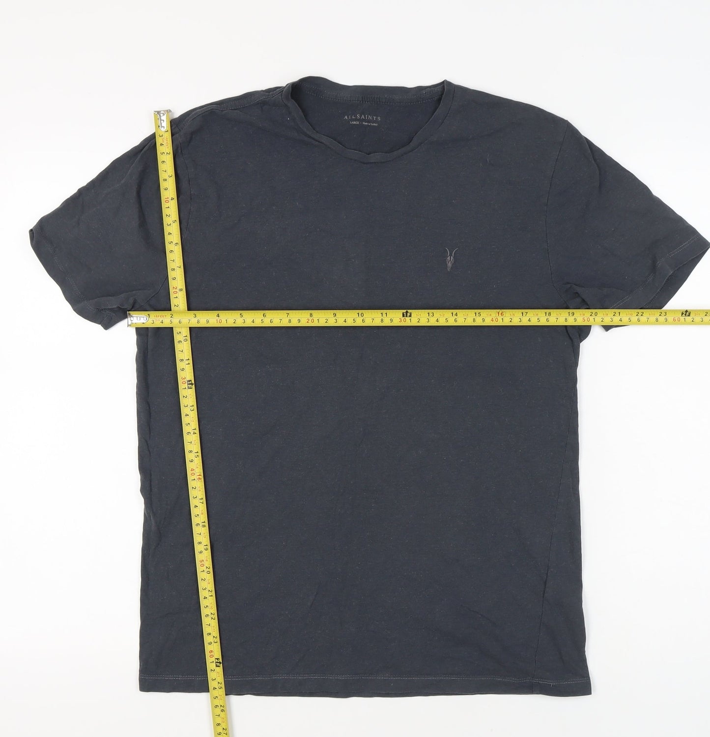 Mens UK Size L AllSaints Black  T-Shirt