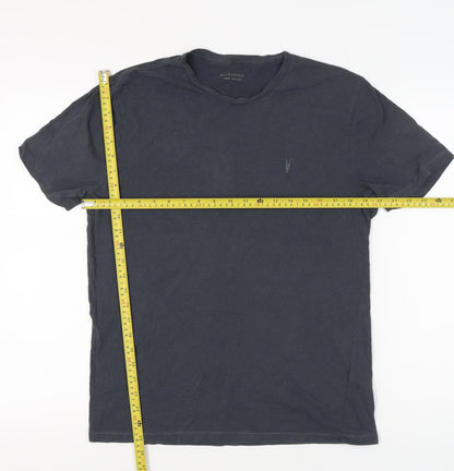 Mens UK Size L AllSaints Black  T-Shirt