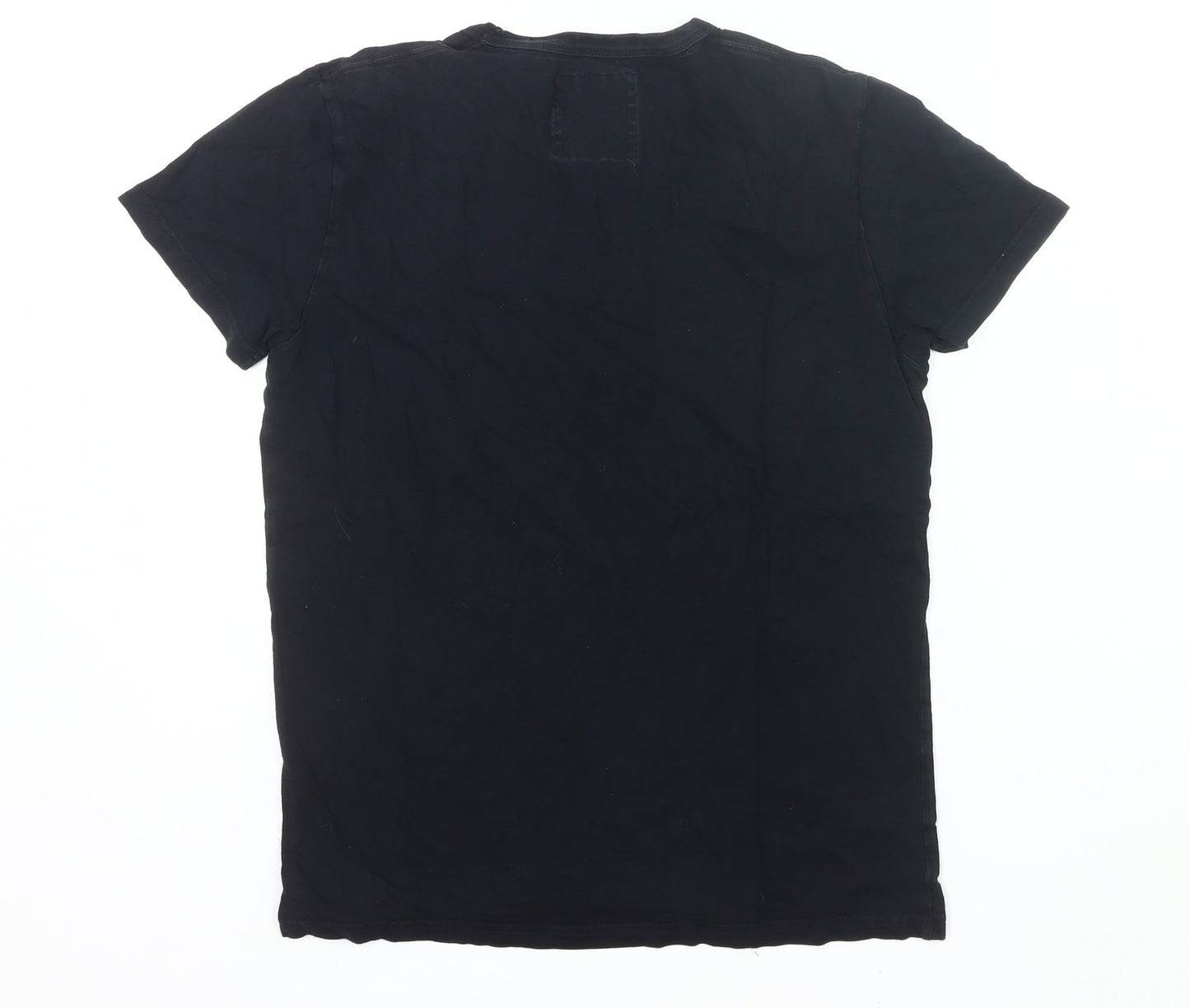 Mens UK Size S Hollister Black  T-Shirt