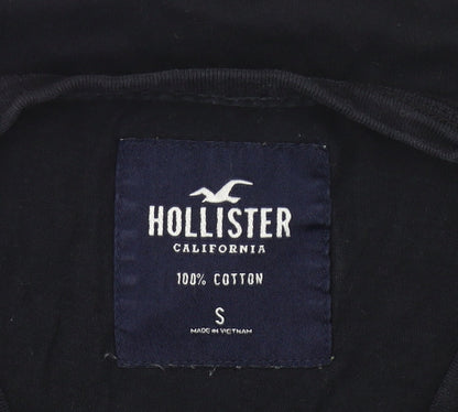 Mens UK Size S Hollister Black  T-Shirt