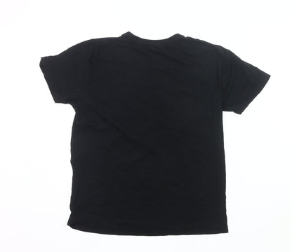 Peacocks Men's Black Star Wars Death Star Graphic T-Shirt Size M