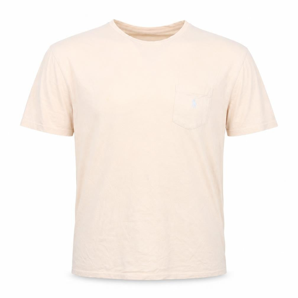 Mens UK Size M Ralph Lauren Beige  T-Shirt
