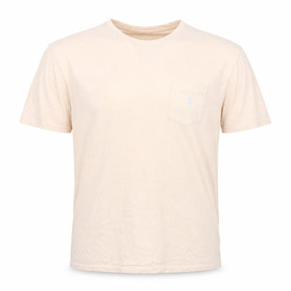Mens UK Size M Ralph Lauren Beige  T-Shirt