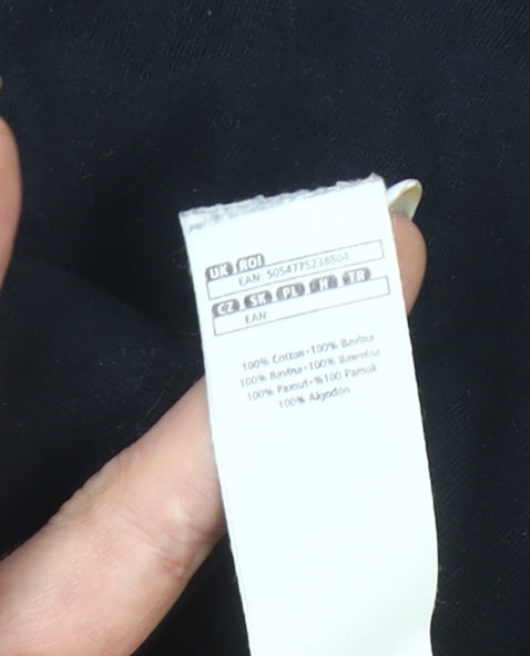 Star Wars Men's Black Millennium Falcon Graphic T-Shirt Size L