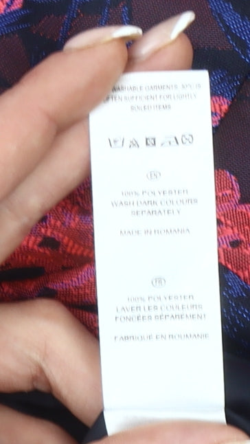 Myleene Klass Women’s Multicoloured Floral Fit & Flare Dress UK 10