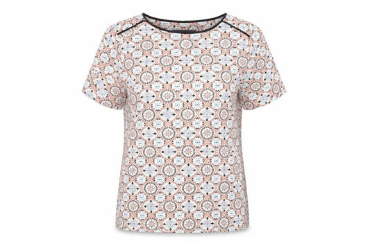 Womens UK Size 12 Marks and Spencer Multicoloured Basic T-Shirt