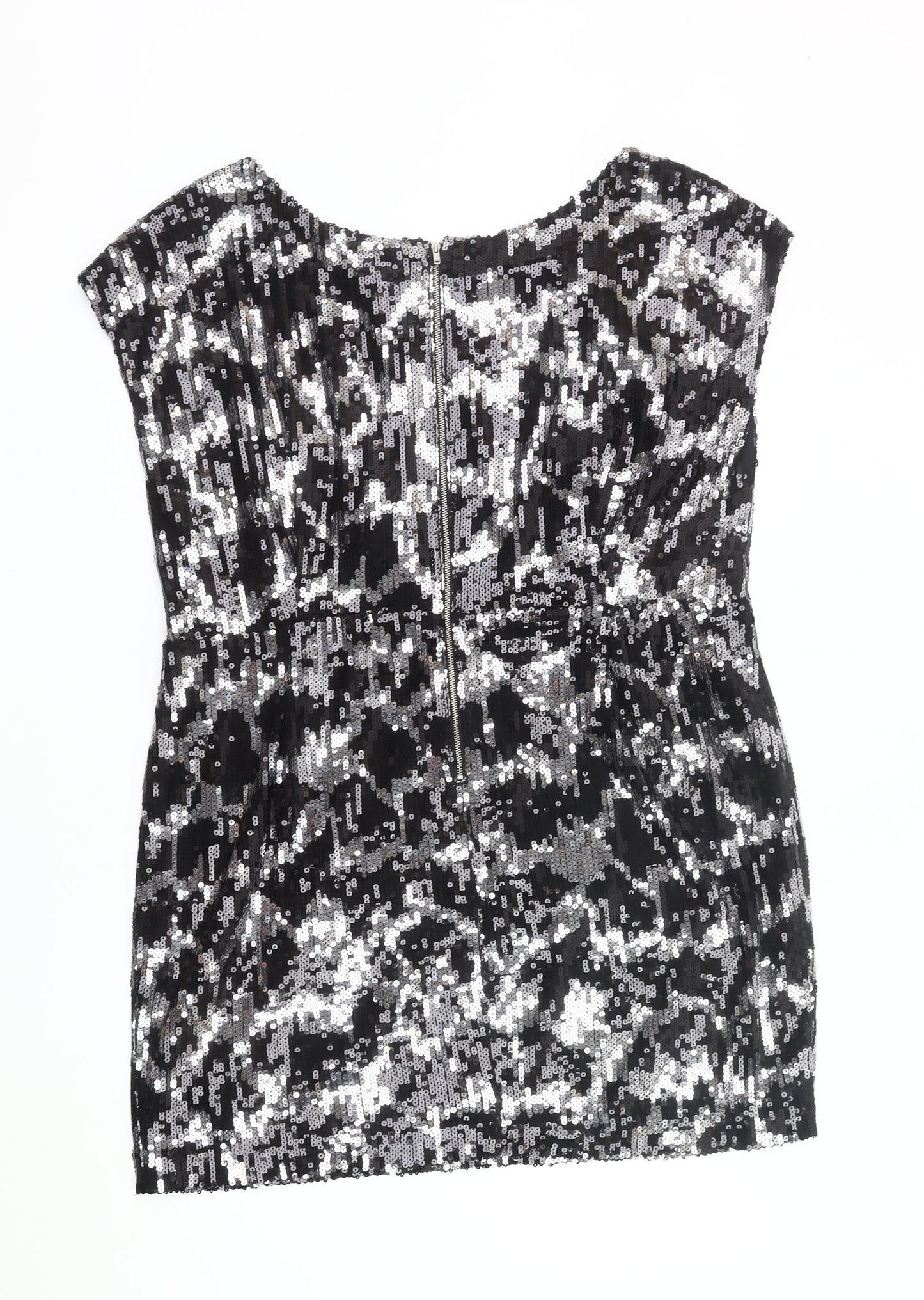 F&F Women’s Black Sequin Sheath Dress Size 20 Party Cocktail